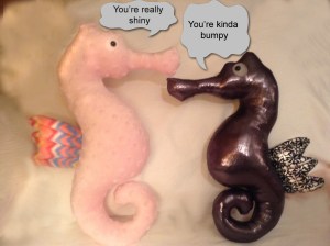 Talking sea horses